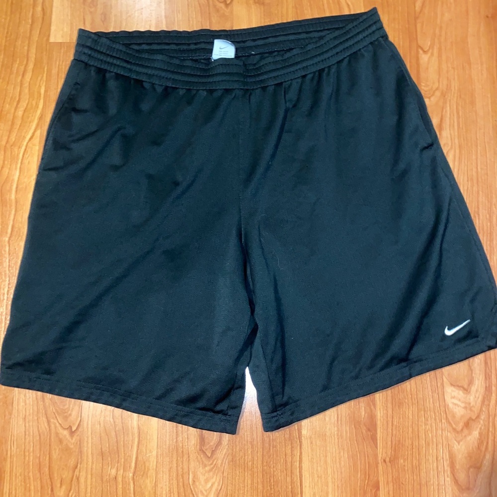 NIKE Men sz 2XL XXL Black  Running Athletic Shorts